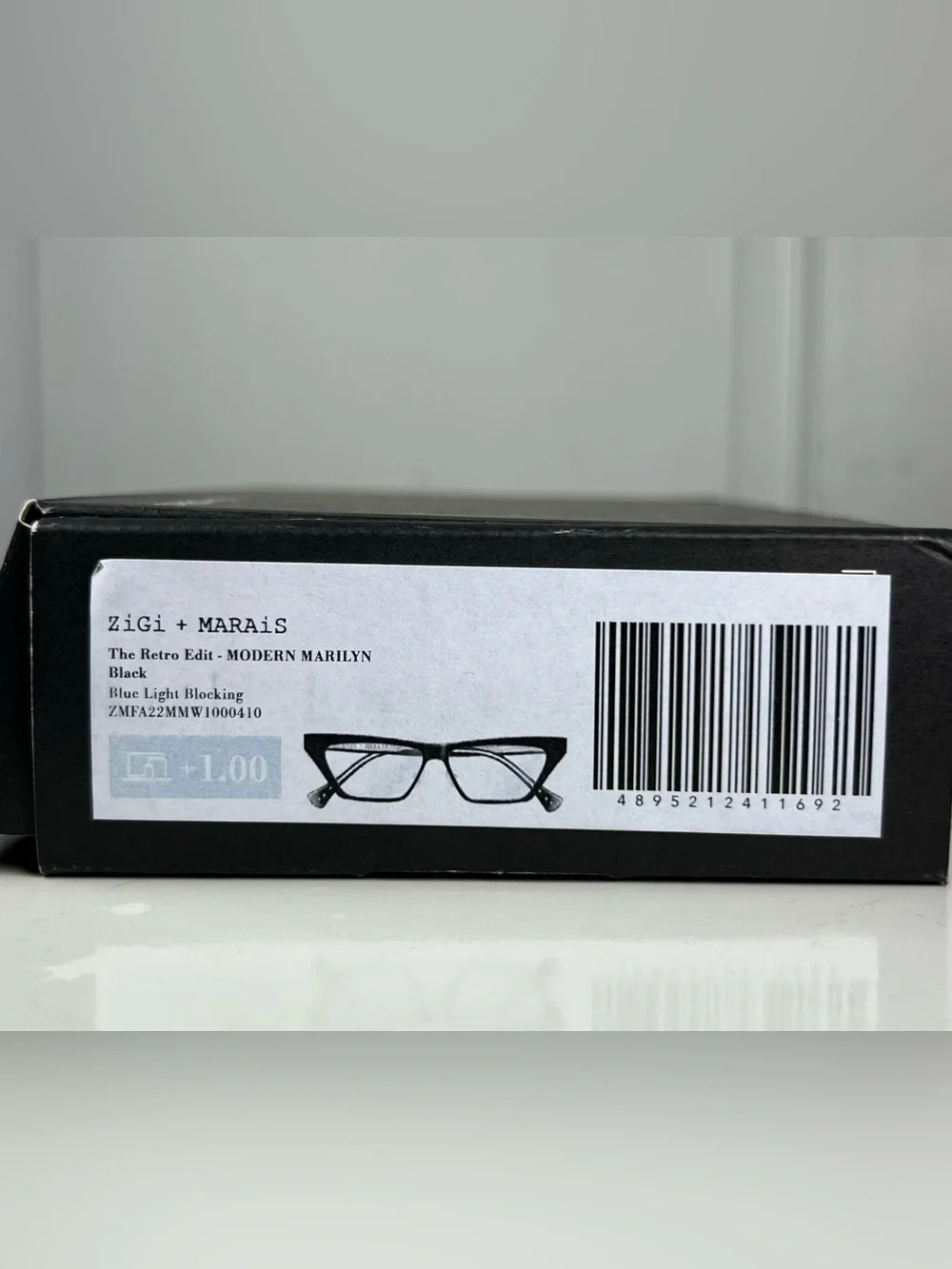 NIB ANTHROPOLOGIE Zigi + Marais Marilyn Style Blue Light Blocking Readers +1.00